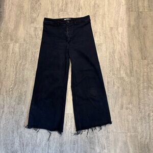 Zara High Wasted Navy Pants - Size 12
